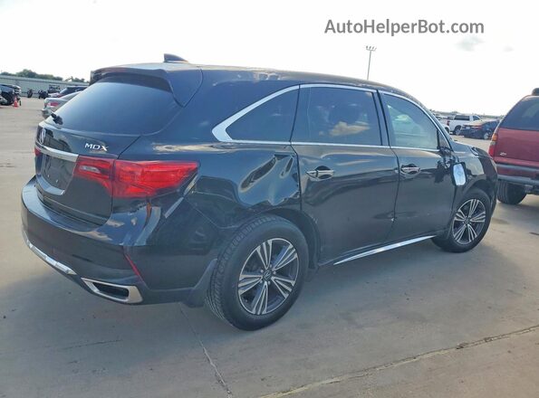 5J8YD3H35JL010757 2018 ACURA MDX Black Հետևի աջ