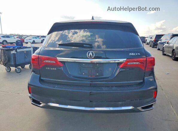 5J8YD3H35JL010757 2018 ACURA MDX Black Հետևի տեսք