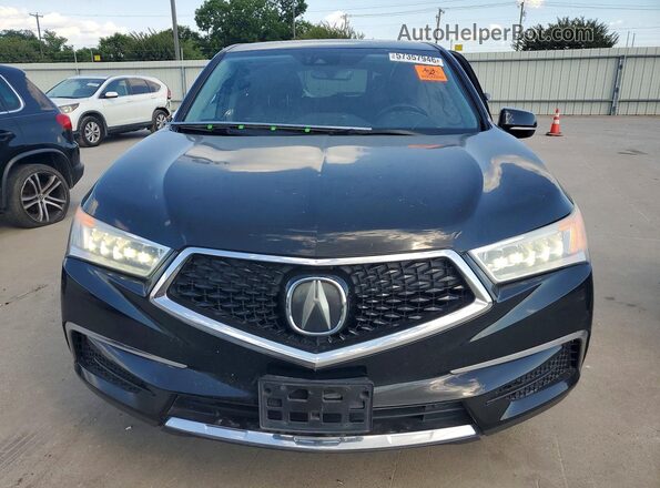 5J8YD3H35JL010757 2018 ACURA MDX Black Դիմացի տեսք
