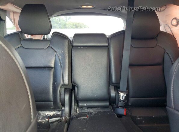 5J8YD3H35JL010757 2018 ACURA MDX Black Հետևի նստատեղերի տեսք