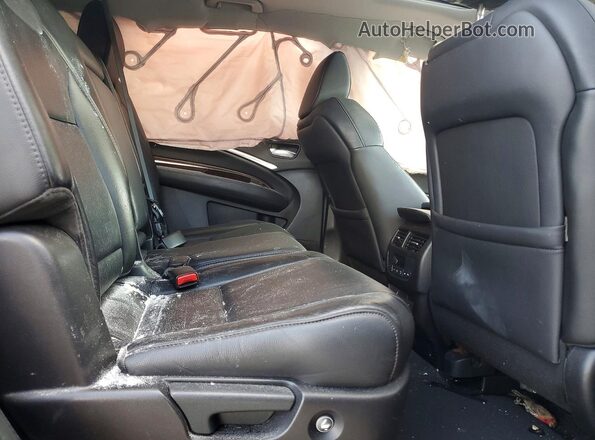 5J8YD3H35JL010757 2018 ACURA MDX Black Սալոնի հետևի տեսք