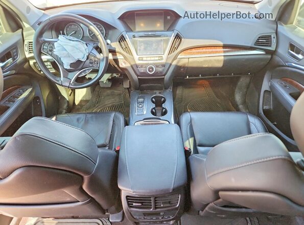 5J8YD3H37LL015171 2020 ACURA MDX Gray Widok deski rozdzielczej