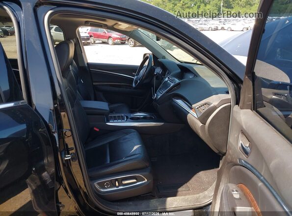 5J8YD3H38LL002137 2020 ACURA MDX Black Widok wnętrza z przodu