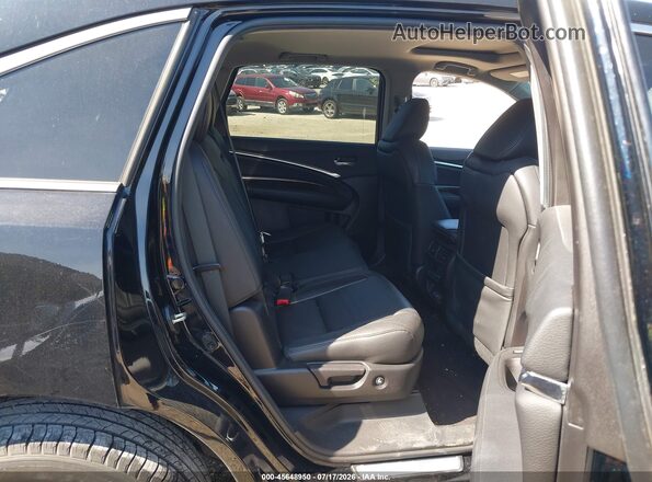 5J8YD3H38LL002137 2020 ACURA MDX Black Widok naklejki z numerem VIN