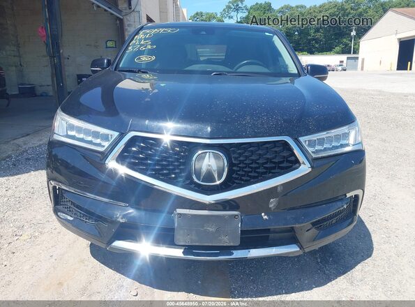 5J8YD3H38LL002137 2020 ACURA MDX Black Widok zestawu wskaźników