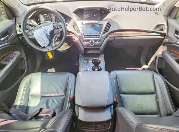 5J8YD3H39LL000400 2020 ACURA MDX Black Widok deski rozdzielczej