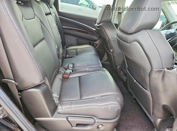 5J8YD3H39LL000400 2020 ACURA MDX Black Widok tylnych siedzeń