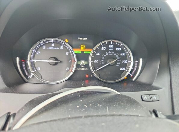 5J8YD3H50KL006408 2019 ACURA MDX White Instrument cluster view