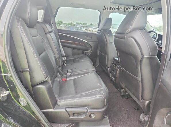 5J8YD3H50LL009455 2020 ACURA MDX Black უკანა სალონის ხედი