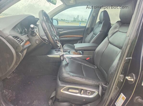 5J8YD3H50LL009455 2020 ACURA MDX Black წინა სალონის ხედი