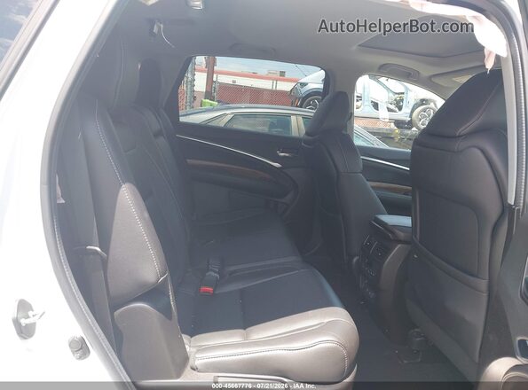 5J8YD3H55LL000525 2020 ACURA MDX White Vista de la etiqueta del VIN