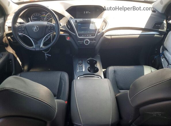 5J8YD3H55LL016711 2020 ACURA MDX Gray Առջևի վահանակի տեսք