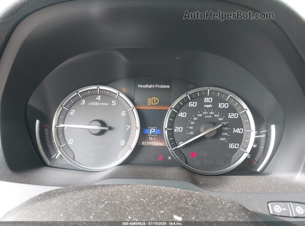 5J8YD3H81LL008633 2020 ACURA MDX White Vista de los asientos traseros