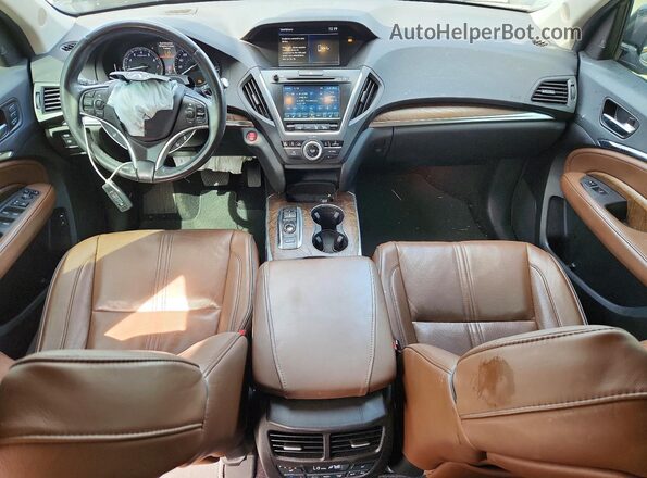 5J8YD3H88KL007980 2019 ACURA MDX Серый Вид панели приборов