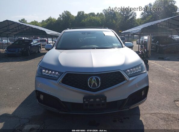5J8YD4H01LL034987 2020 ACURA MDX Silver Սալոնի հետևի տեսք