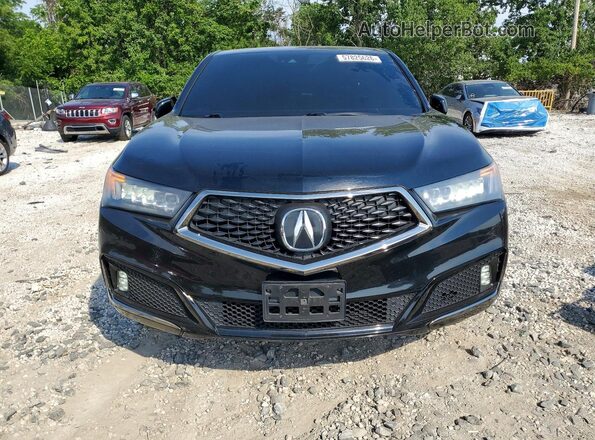 5J8YD4H02LL801911 2020 ACURA MDX Black წინა ხედი