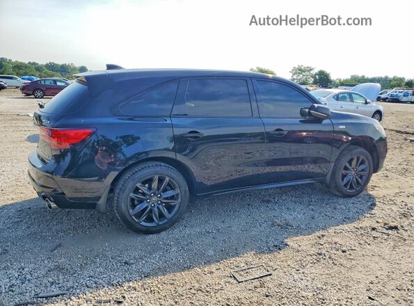 5J8YD4H02LL801911 2020 ACURA MDX Black უკანა მარჯვენა
