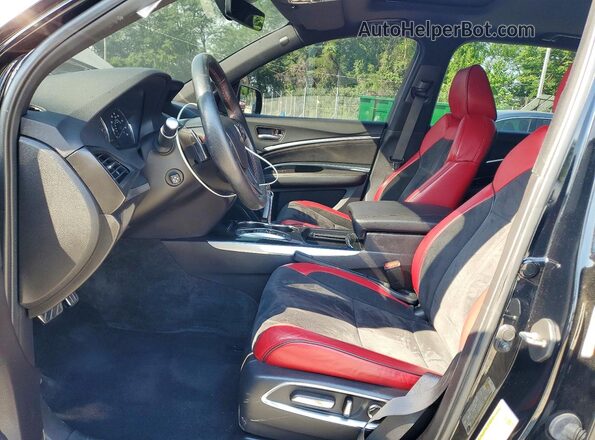 5J8YD4H02LL801911 2020 ACURA MDX Black წინა სალონის ხედი