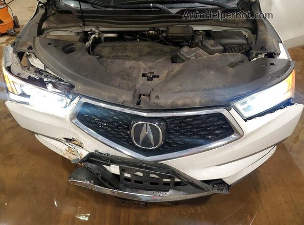 5J8YD4H30LL035882 2020 ACURA MDX White Engine compartment view