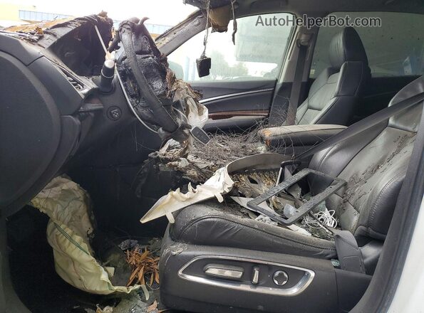 5J8YD4H30LL035896 2020 ACURA MDX White Vista interior delantera