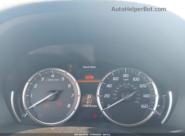 5J8YD4H31KL024758 2019 ACURA MDX White Вид задніх сидінь