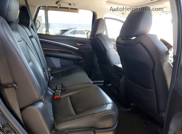 5J8YD4H32KL004275 2019 ACURA MDX Черный Вид задней части салона