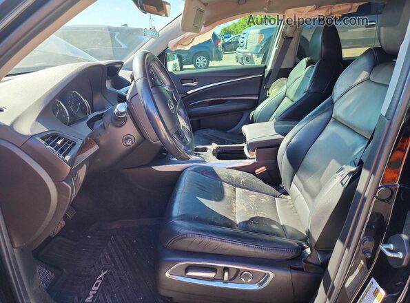 5J8YD4H32LL025225 2020 ACURA MDX Black Front interior view