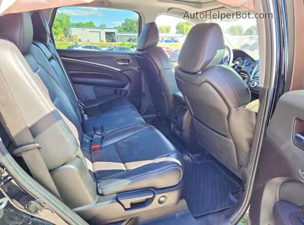 5J8YD4H32LL025225 2020 ACURA MDX Black Rear interior view