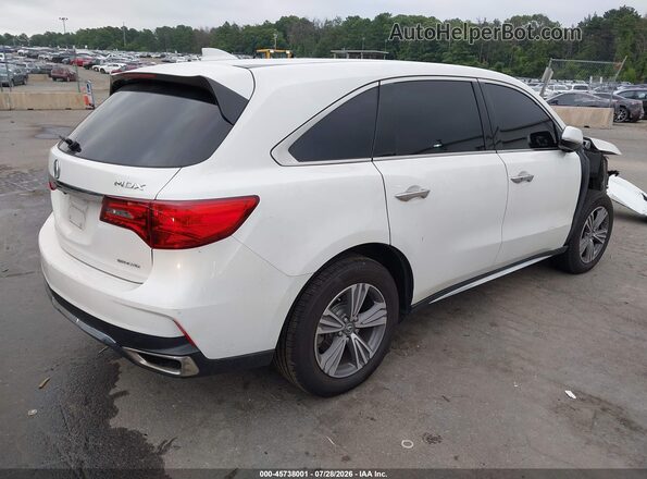5J8YD4H34LL002495 2020 ACURA MDX White Trasero derecho