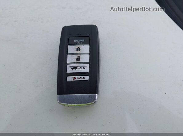 5J8YD4H34LL002495 2020 ACURA MDX White Vista del salpicadero