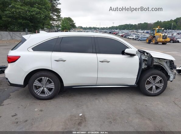 5J8YD4H34LL002495 2020 ACURA MDX White Vista interior de 360 grados