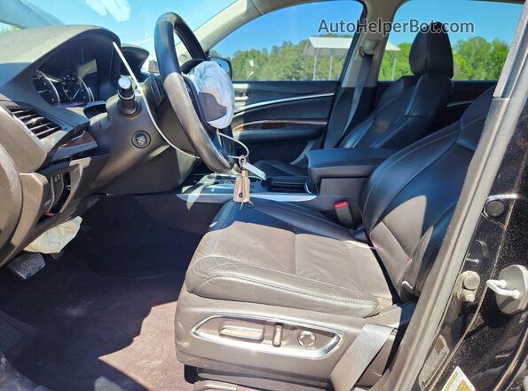 5J8YD4H34LL050269 2020 ACURA MDX Black Front interior view