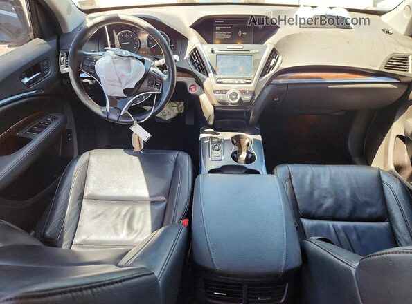 5J8YD4H34LL050269 2020 ACURA MDX Black Dashboard view