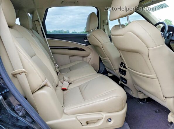5J8YD4H36LL056249 2020 ACURA MDX Black Rear interior view