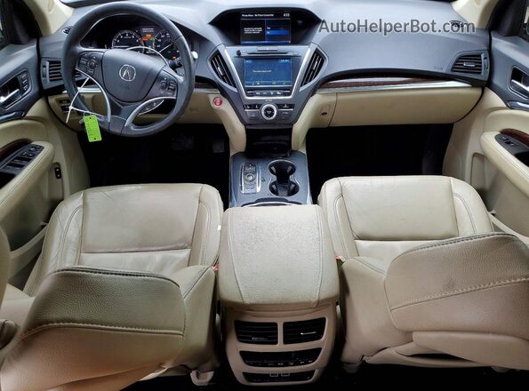 5J8YD4H36LL056249 2020 ACURA MDX Black Dashboard view