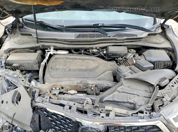 5J8YD4H36LL056249 2020 ACURA MDX Black Engine compartment view