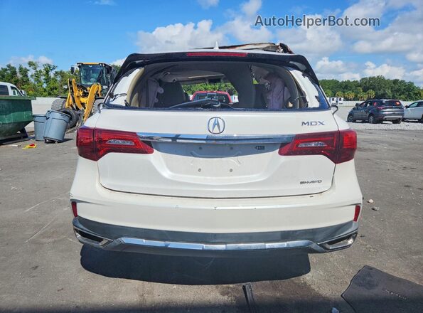 5J8YD4H37LL032624 2020 ACURA MDX White Вид ззаду