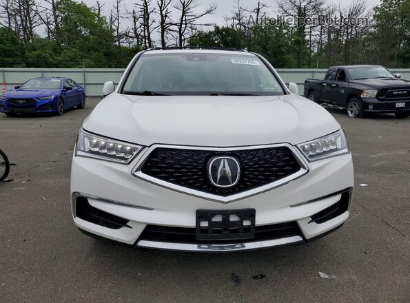5J8YD4H37LL050654 2020 ACURA MDX White Դիմացի տեսք