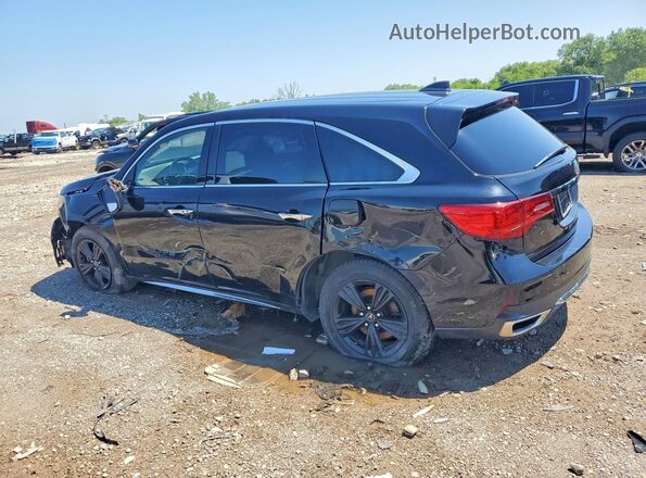 5J8YD4H38KL036616 2019 ACURA MDX Черный Задняя левая четверть
