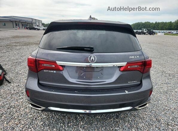 5J8YD4H39LL023097 2020 ACURA MDX Charcoal Vista trasera