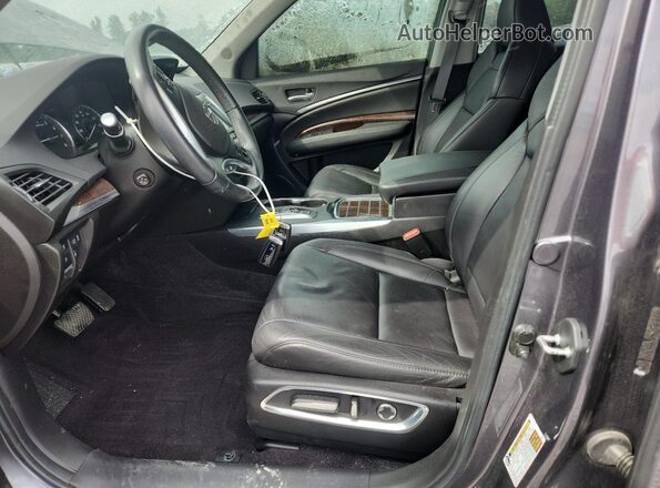 5J8YD4H39LL023097 2020 ACURA MDX Charcoal Vista interior delantera