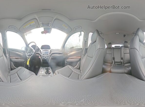 5J8YD4H39LL023097 2020 ACURA MDX Charcoal Vista interior de 360 grados