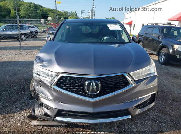 5J8YD4H39LL044208 2020 ACURA MDX Gray Instrument cluster view