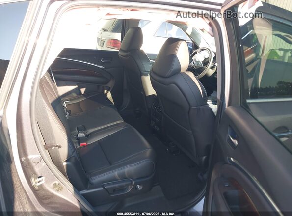 5J8YD4H39LL044208 2020 ACURA MDX Gray VIN sticker view