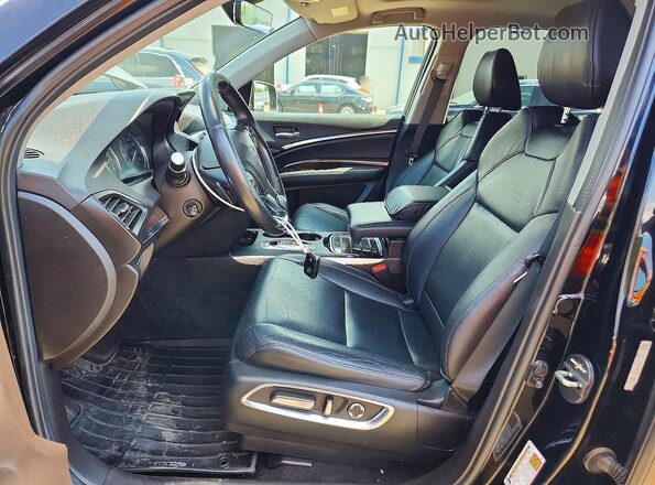 5J8YD4H3XLL004137 2020 ACURA MDX Black Вид салону спереду