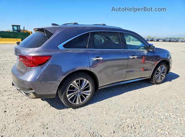 5J8YD4H50HL005015 2017 ACURA MDX Gray Trasero derecho