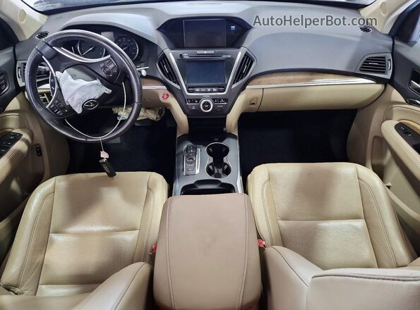 5J8YD4H50LL006903 2020 ACURA MDX Черный Вид панели приборов