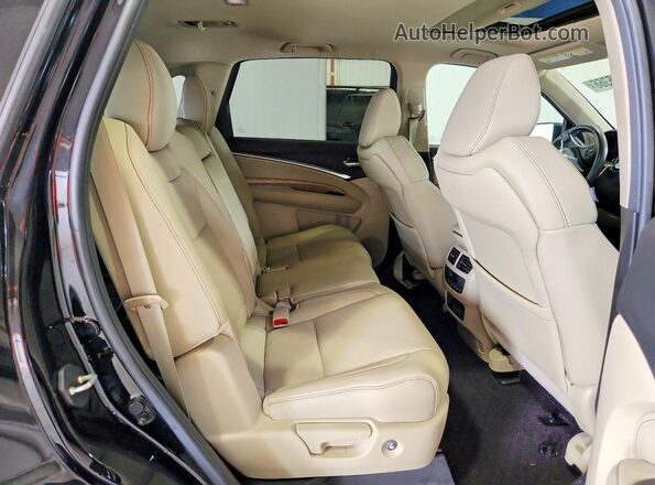 5J8YD4H50LL006903 2020 ACURA MDX Черный Вид задней части салона