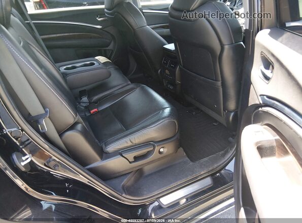 5J8YD4H51LL035200 2020 ACURA MDX Black VIN sticker view