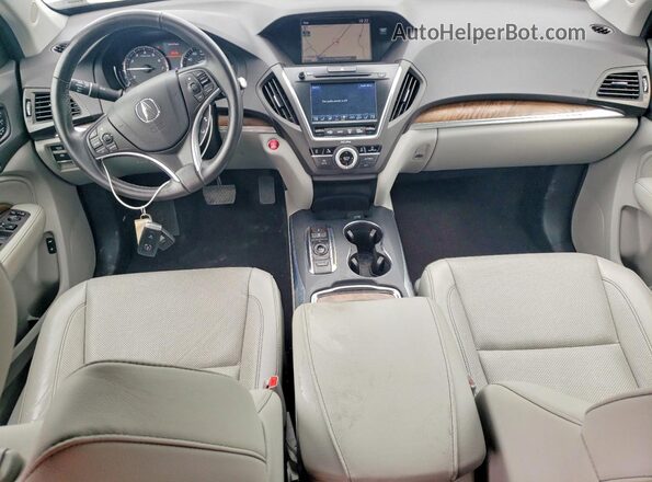 5J8YD4H51LL039733 2020 ACURA MDX Серебряный Вид панели приборов